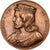 Frankreich, Medaille, Les rois de France, Thierri I, 1840, Bronze, Caqué, VZ