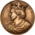 Francja, medal, Les Rois de France, Philippe Ier, 1838, Brązowy, Caqué