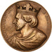Frankreich, Medaille, Les Rois de France, Philippe Ier, 1838, Bronze, Caqué, VZ