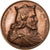 Francia, medalla, Les rois de France, Childebert I, 1840, Cobre, Caqué, MBC