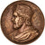 Francja, medal, Les rois de France, Raoul, 1839, Brązowy, Caqué, AU(50-53)