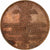 Francja, medal, Les rois de France, Raoul, 1839, Brązowy, Caqué, AU(50-53)