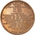 Francja, medal, Les Rois de France, Louis X, Brązowy, Caqué, AU(55-58)
