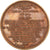 Francja, medal, Les rois de France, Chilpéric II, 1840, Brązowy, Caqué