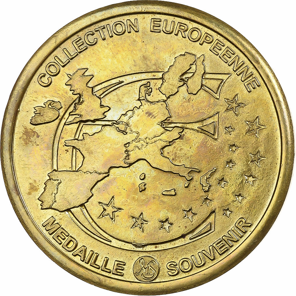 Frankrijk, Medaille, Saint Malo - Cité Corsaire, Copper Gilt, PR