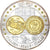 France, Medal, Pièces Commémoratives d'Europe, Silver, AU(55-58)
