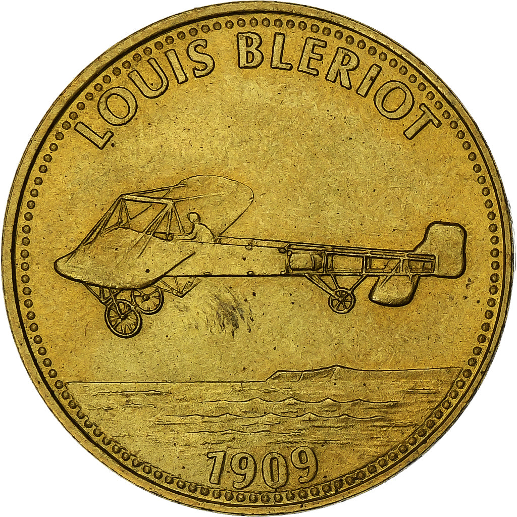 France, Token, Collection Shell, Louis Blériot, Bronze-Aluminium, AU(55-58)