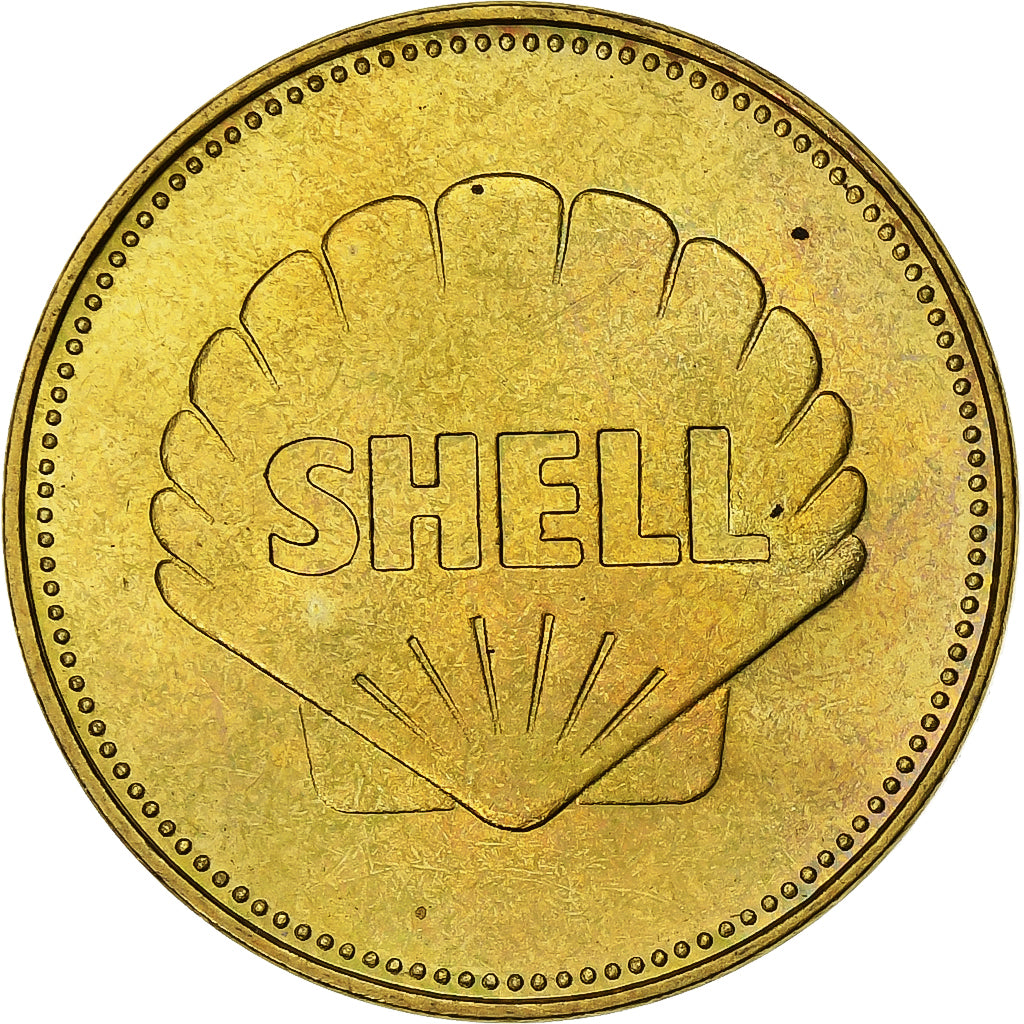 France, Token, Collection Shell, Louis Blériot, Bronze-Aluminium, AU(55-58)