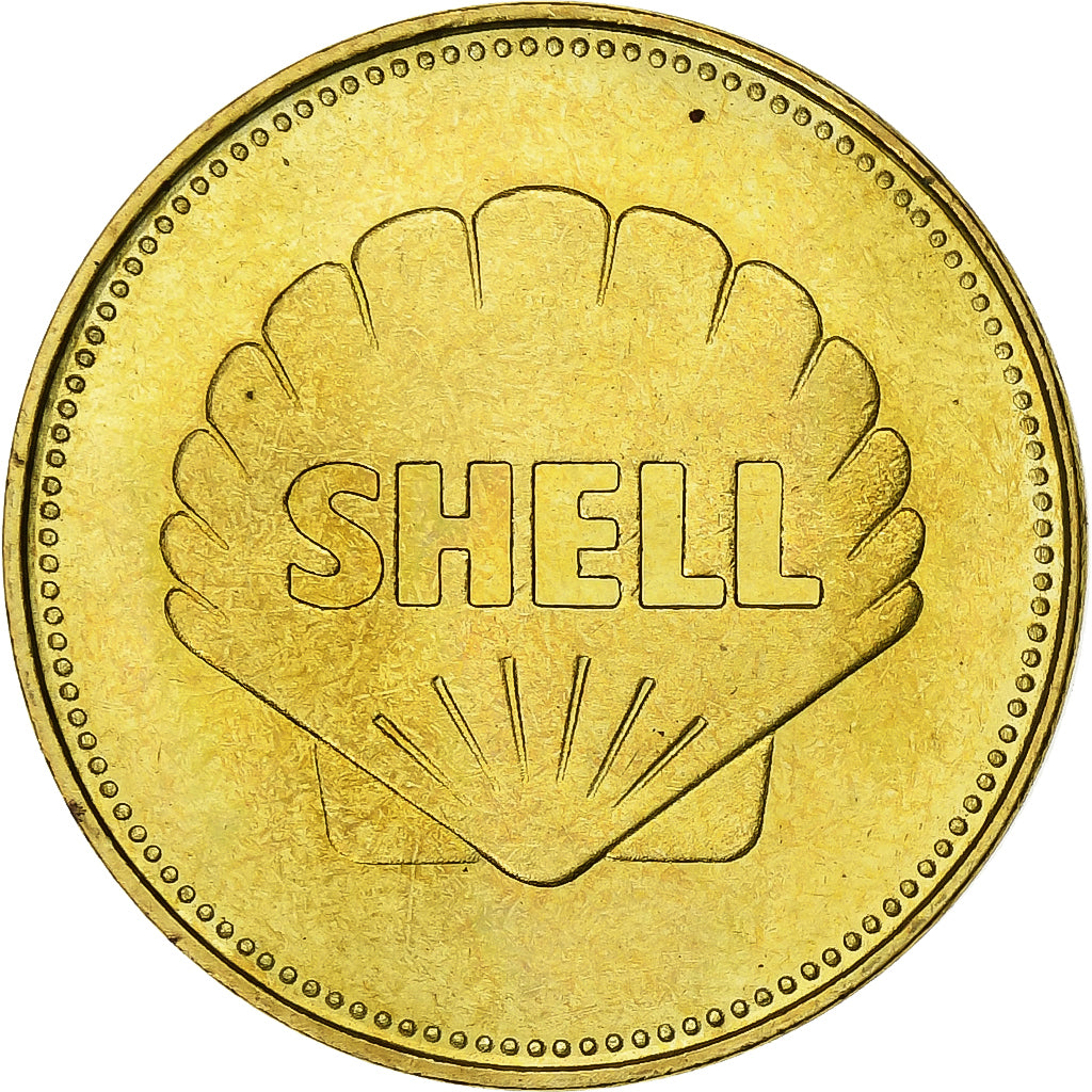 France, Token, Collection Shell, Graf Zeppelin, Bronze-Aluminium, AU(55-58)