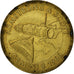 France, Medal, Collection Shell, Amstrong et Scott, Gemini 8, Bronze-Aluminium
