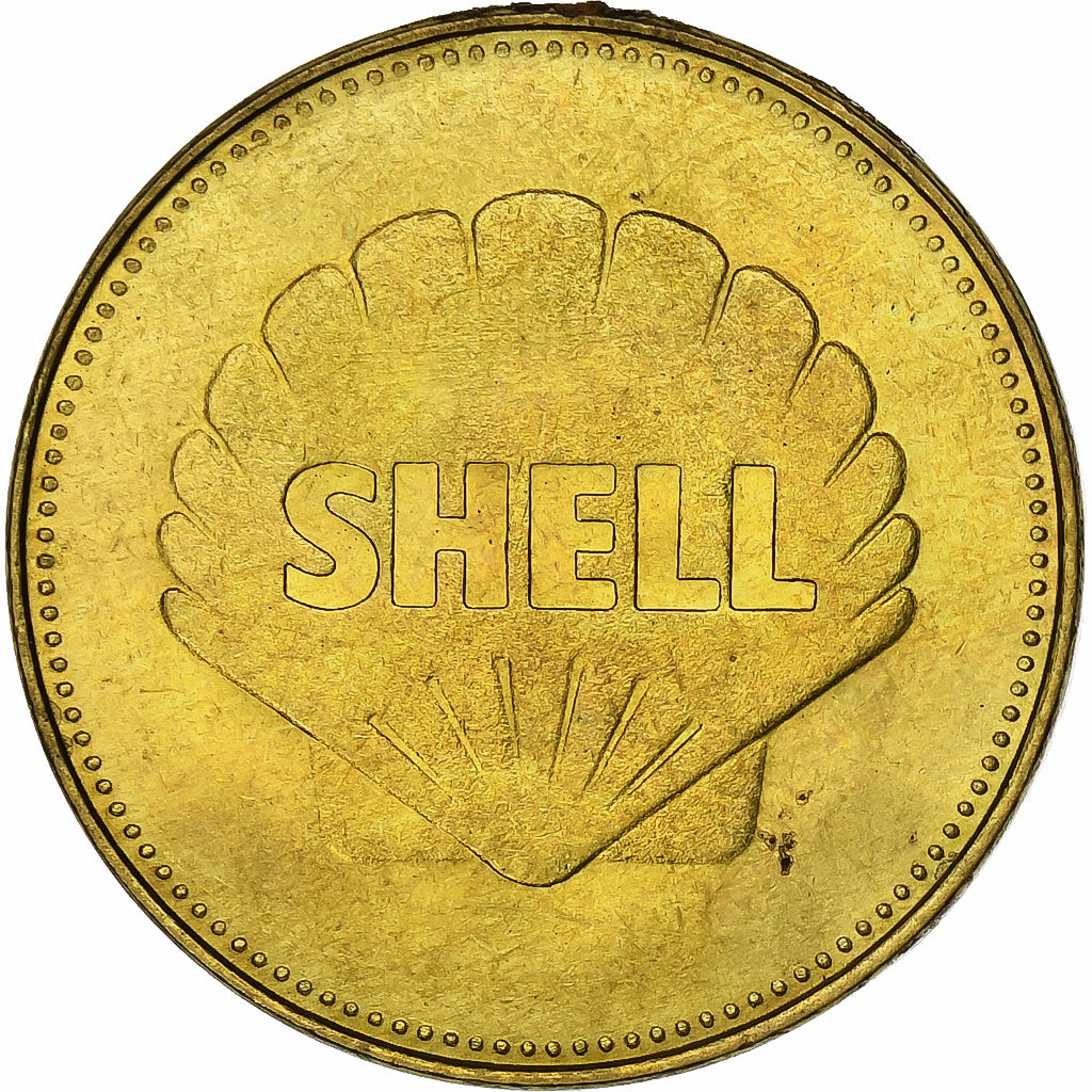 France, Token, Collection Shell, Apollo 11, Bronze-Aluminium, AU(55-58)
