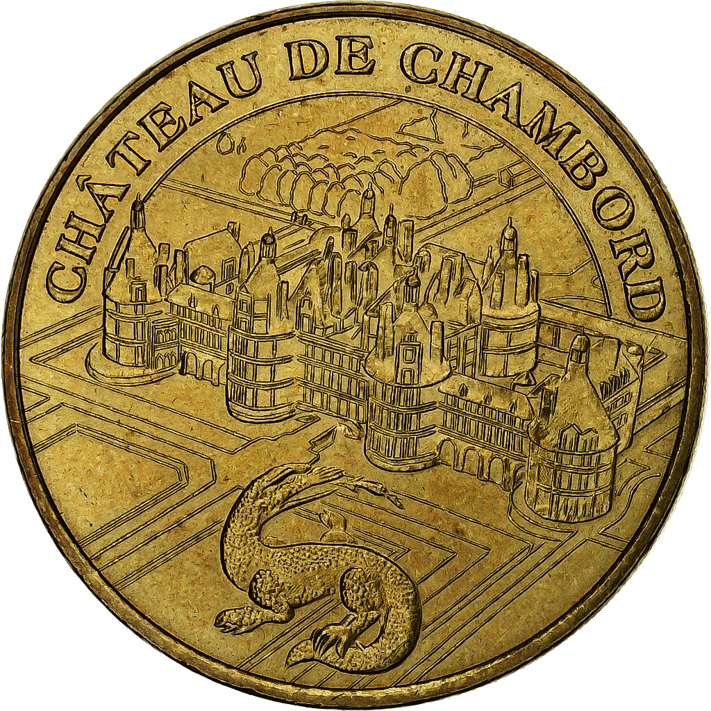 France, Token, Monnaie de Paris, Château de Chambord, 2007, Copper-nickel
