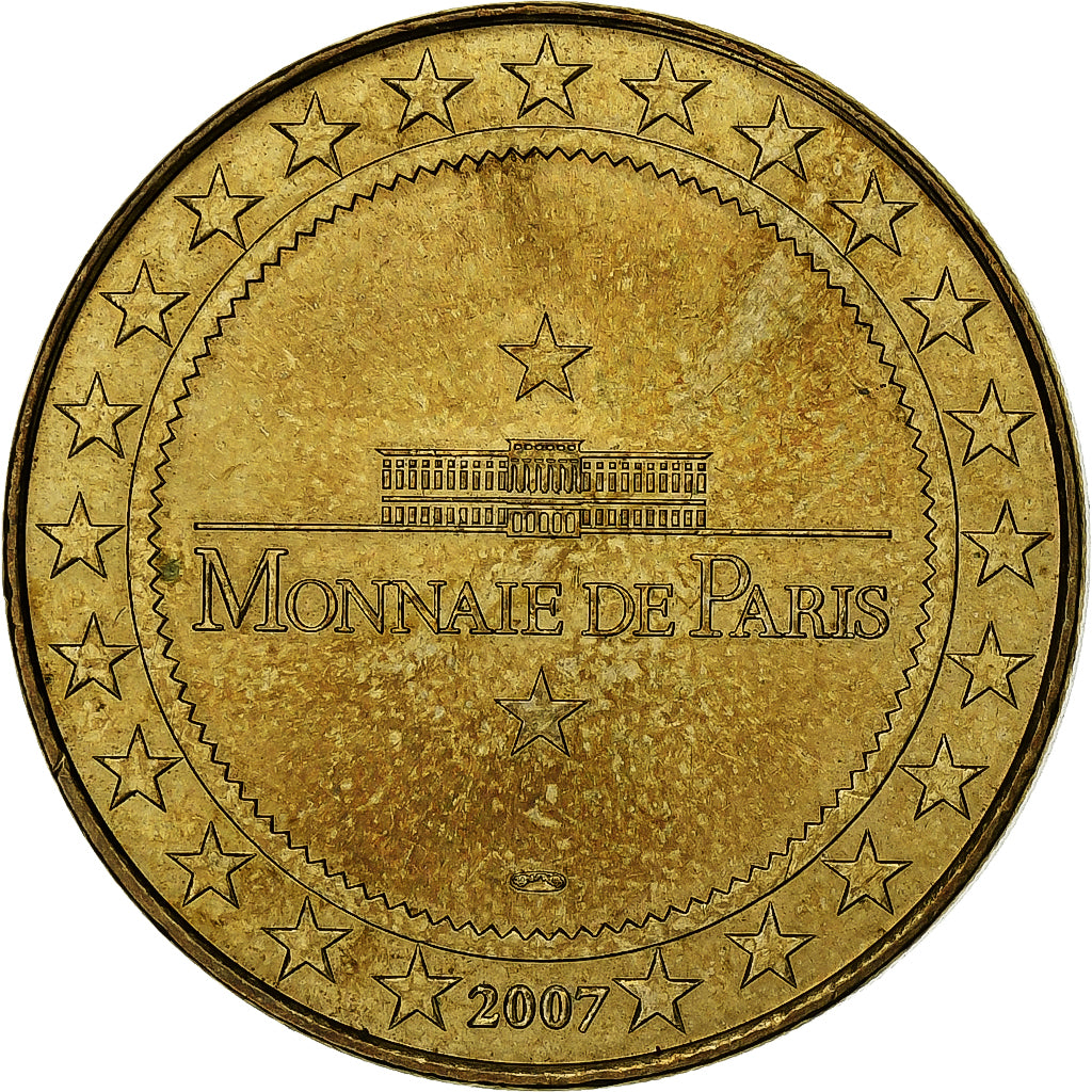 France, Token, Monnaie de Paris, Château de Chambord, 2007, Copper-nickel