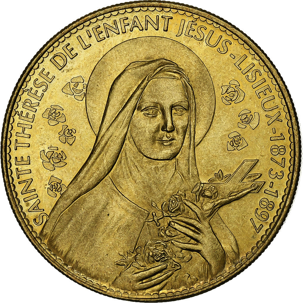 France, Jeton, Lisieux - Basilique Ste Thérèse, 2006, Cupro-nickel Aluminium