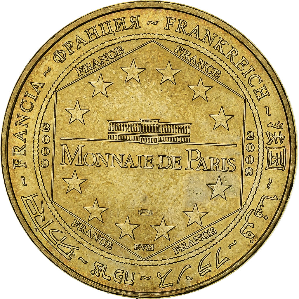 Frankreich, betaalpenning, Bayeux - Cathédrale Notre-Dame, 2009, Copper-nickel