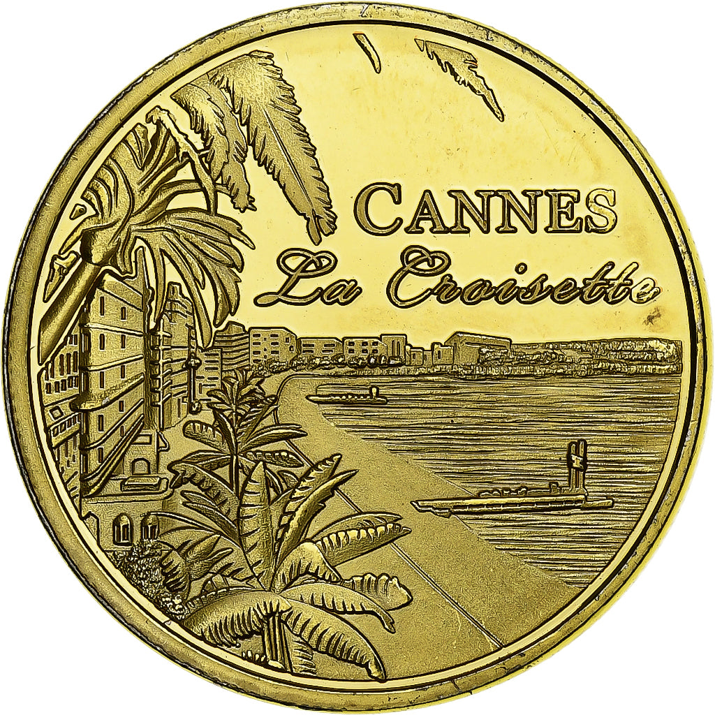 Frankrijk, Token, 06/ Cannes - La Croisette, Copper-nickel Aluminium, PR