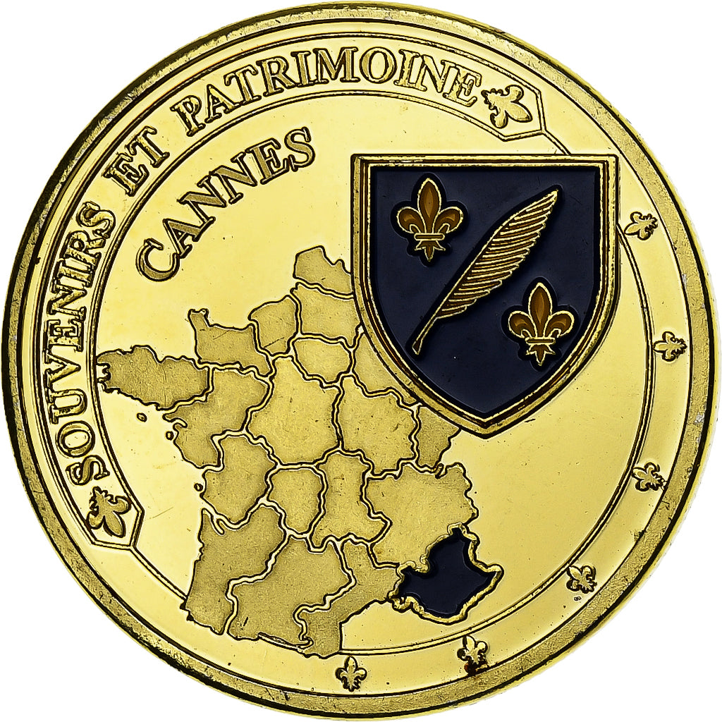 Frankrijk, Token, 06/ Cannes - La Croisette, Copper-nickel Aluminium, PR