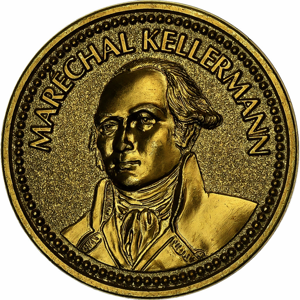 France, Medal, Napoléon Ier, Maréchal Kellermann, Brass, AU(55-58)