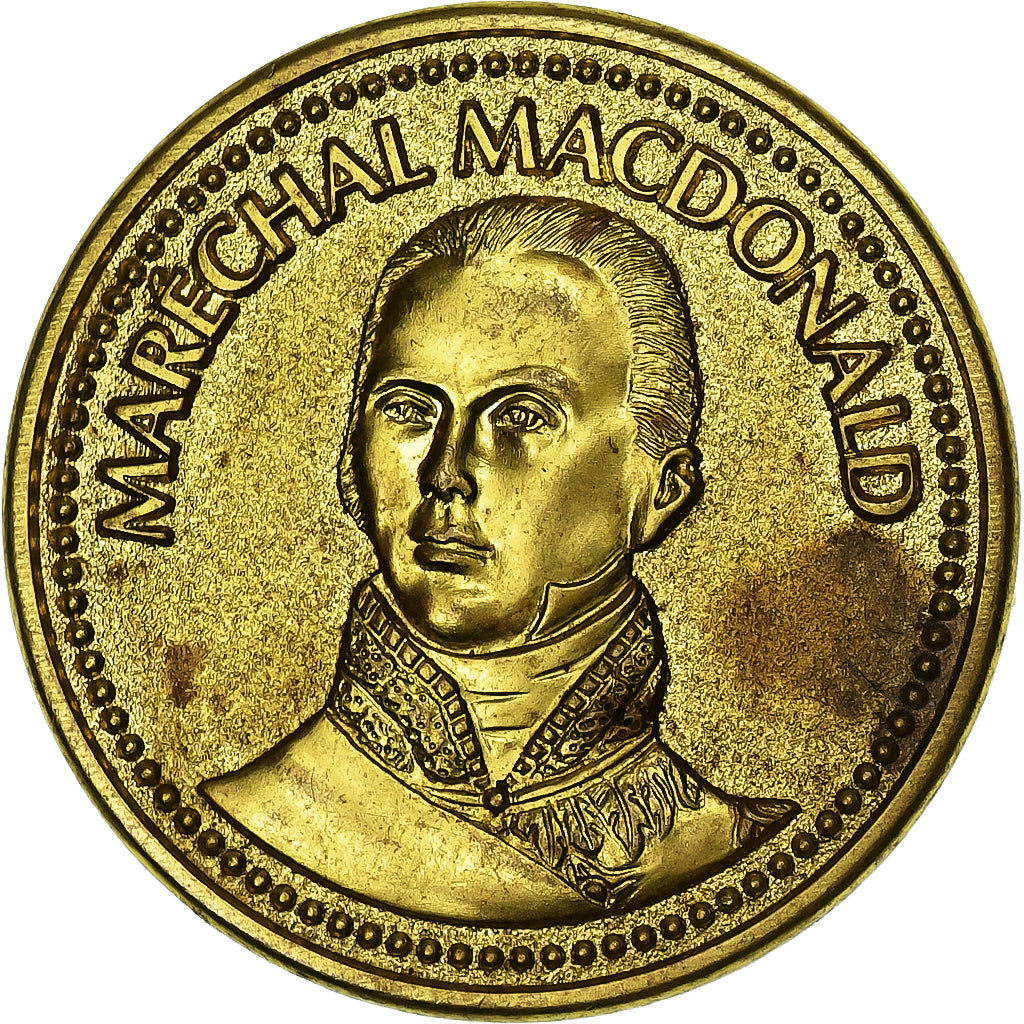 France, Medal, Napoléon Ier, Maréchal Macdonald, Brass, AU(50-53)