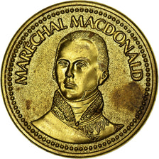 France, Medal, Napoléon Ier, Maréchal Macdonald, Brass, AU(50-53)
