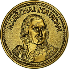 France, Medal, Napoléon Ier, Maréchal Jourdan, Brass, AU(55-58)