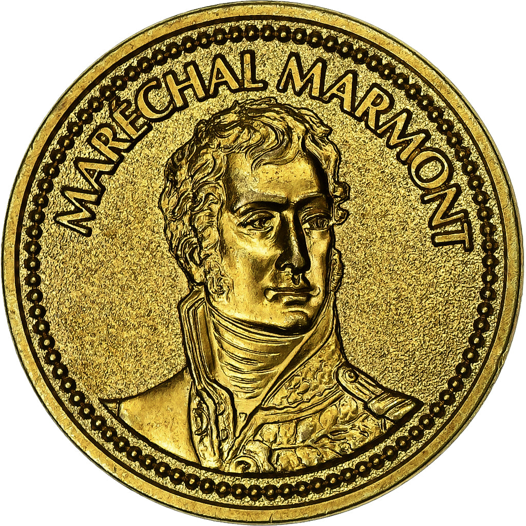 France, Medal, Napoléon Ier, Maréchal Marmont, Brass, AU(55-58)