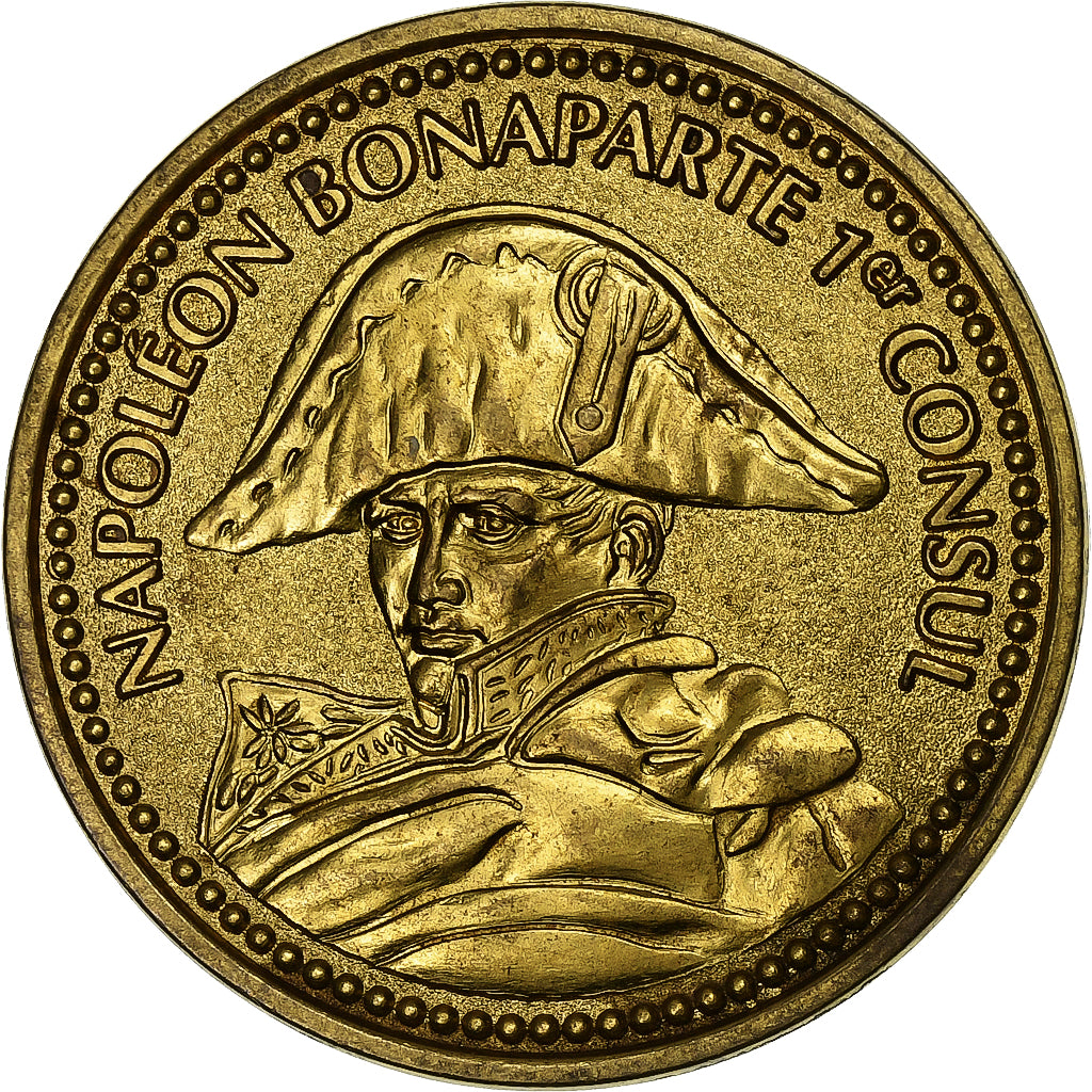 France, Medal, Napoléon Bonaparte, Ier Consul, Brass, AU(55-58)