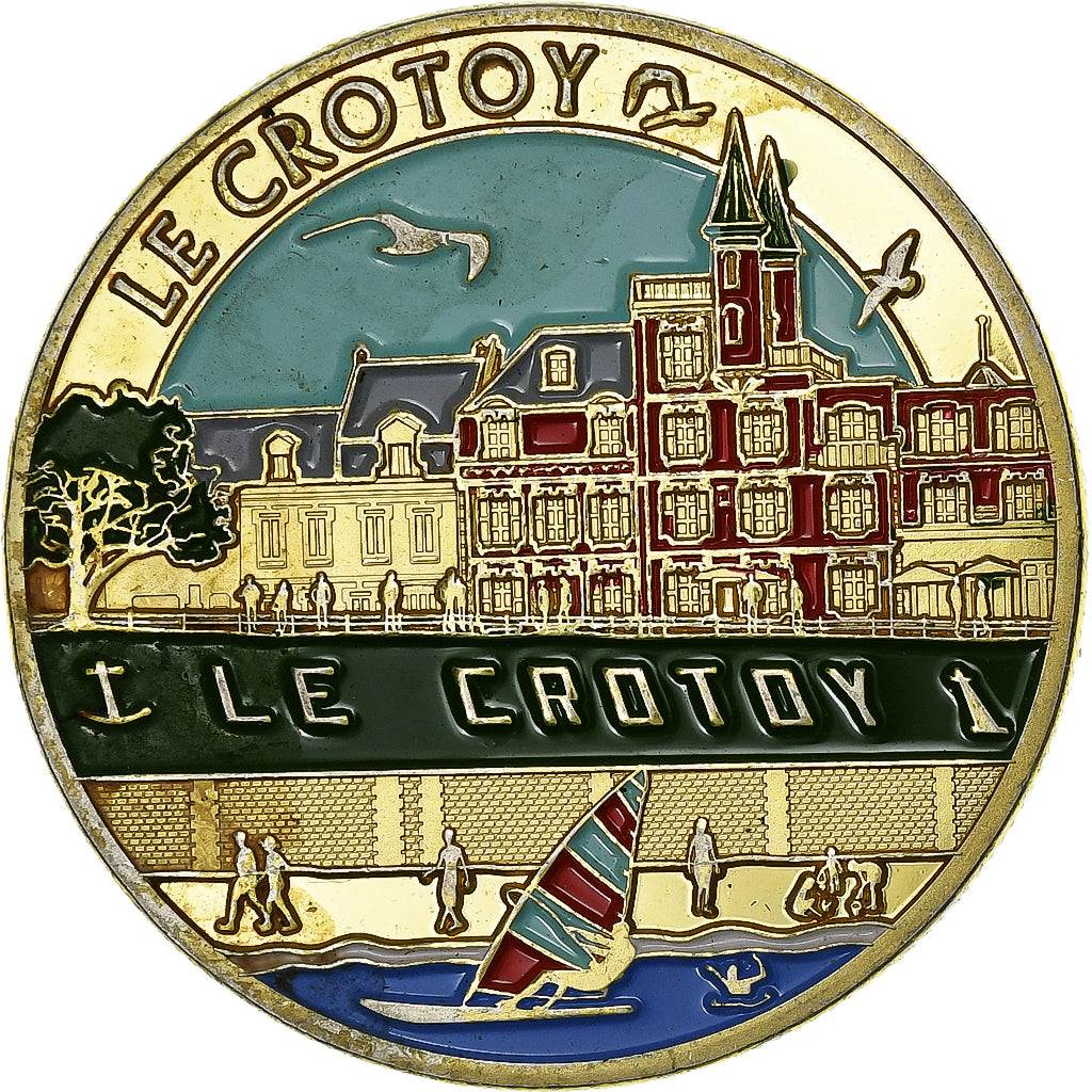 França, Token, Souvenirs et patrimoine - Le Crotoy, Cuproníquel Alumínio