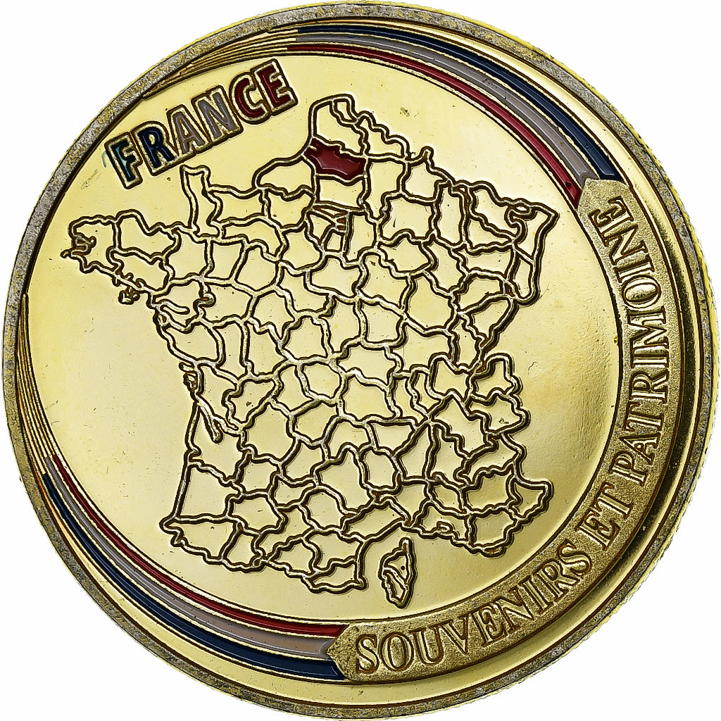 França, Token, Souvenirs et patrimoine - Le Crotoy, Cuproníquel Alumínio