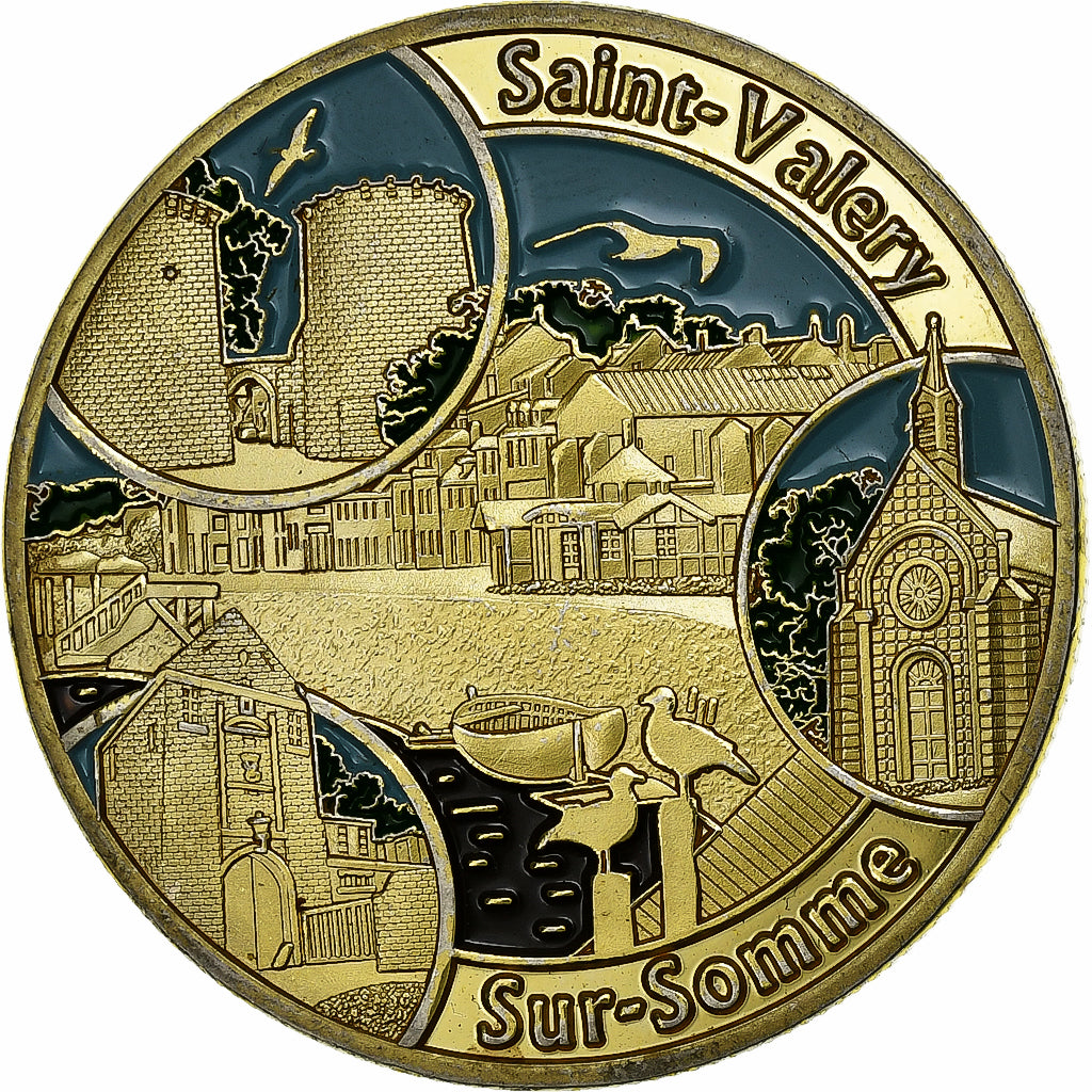 France, Jeton, Souvenirs et patrimoine - Saint-Valéry-sur-Somme, Cupro-nickel