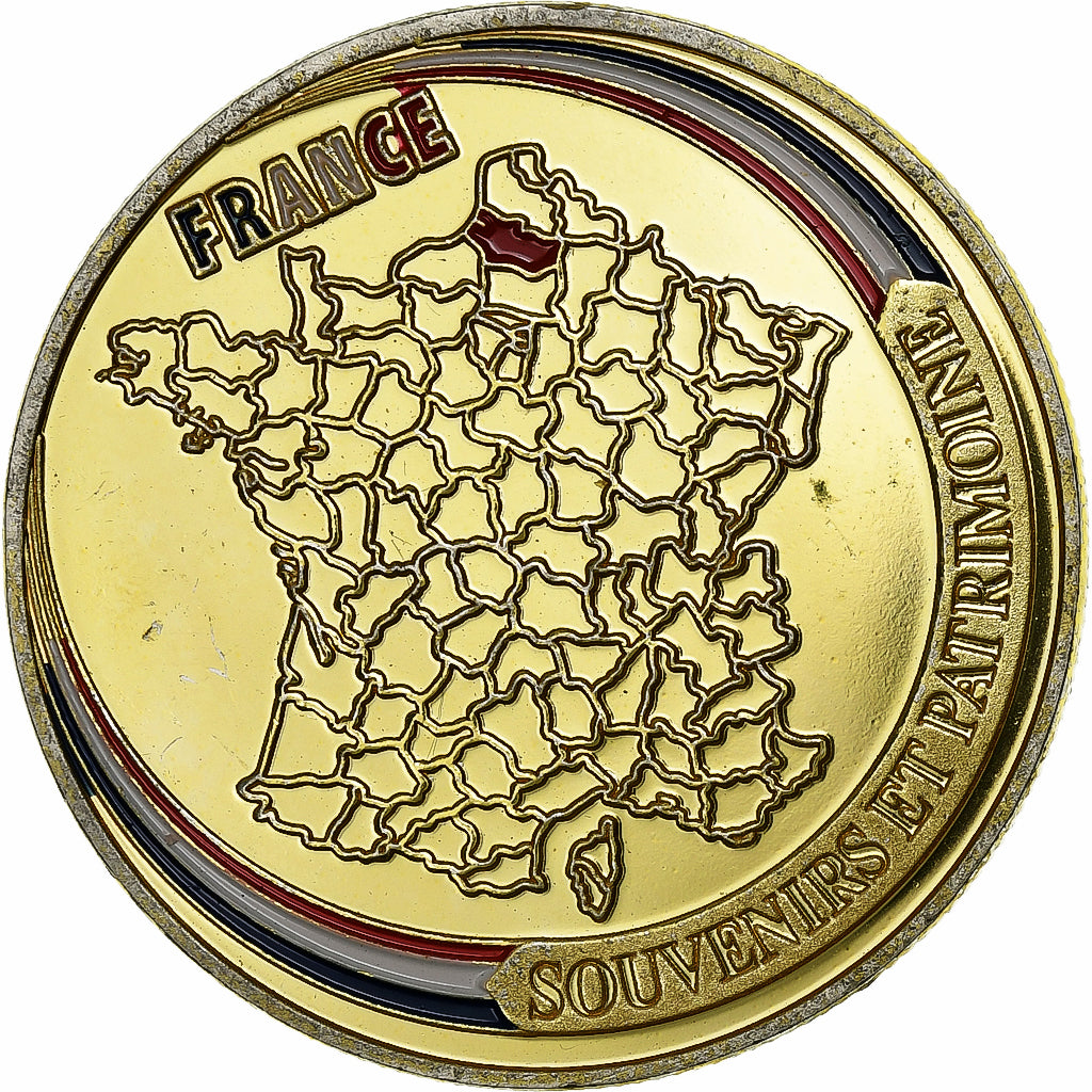 France, Jeton, Souvenirs et patrimoine - Saint-Valéry-sur-Somme, Cupro-nickel