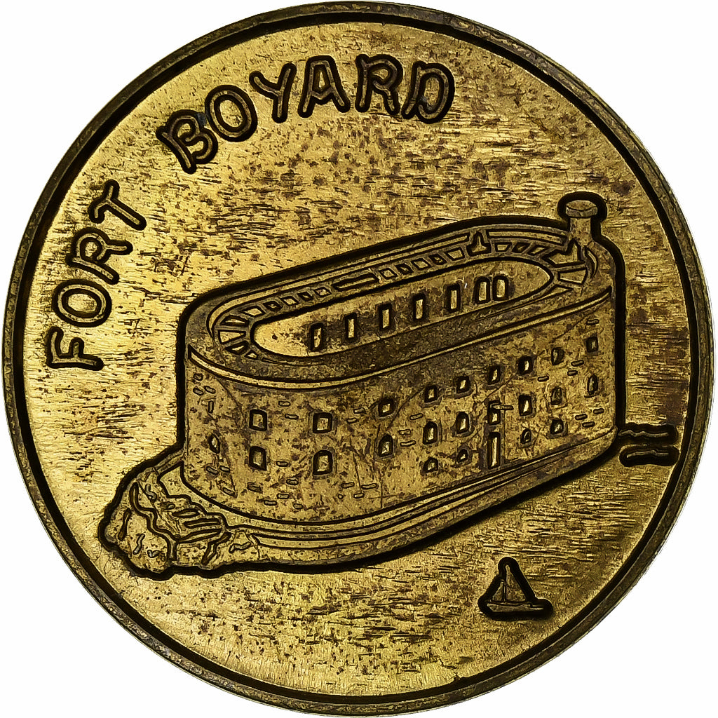 France, Jeton, Fort Boyard, Cupro-nickel Aluminium, SUP