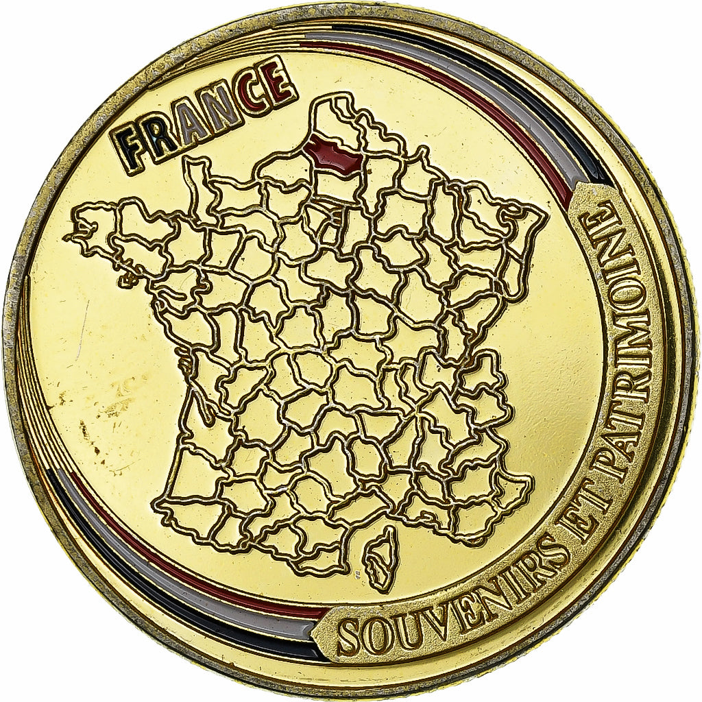 France, Token, Souvenirs et patrimoine - Fort Mahon Plage, Copper-nickel