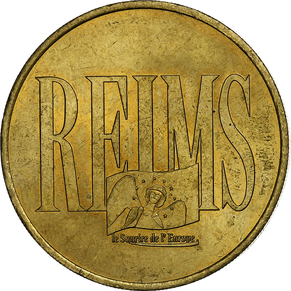 Frankreich, betaalpenning, 1 Euro de Reims, Sourire de l'Europe, 1998