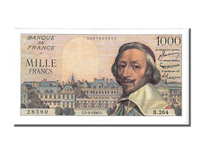Francja, 1000 Francs, Richelieu, 1956-04-05, B.264, UNC(63)