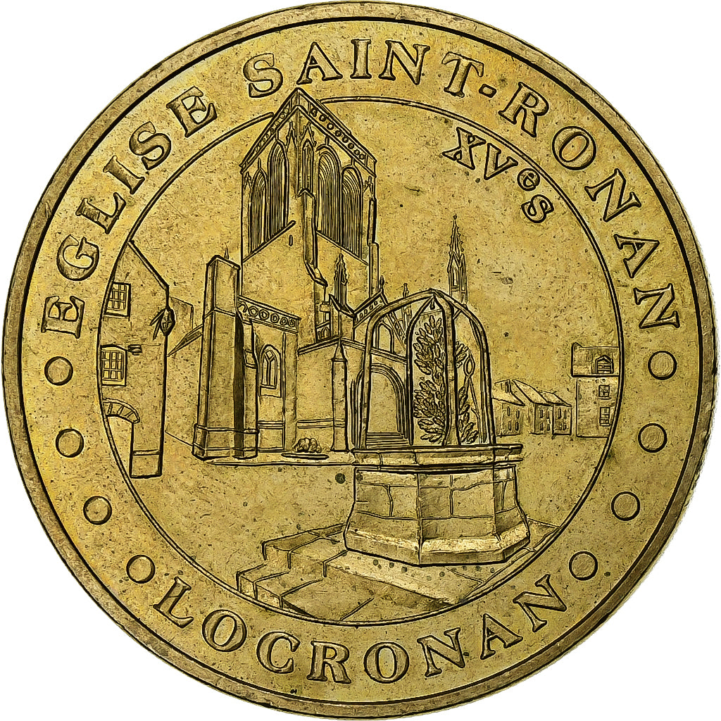 Francia, ficha, Locronan - Eglise Saint Ronan, 2004, MDP, Rame-nichel-alluminio