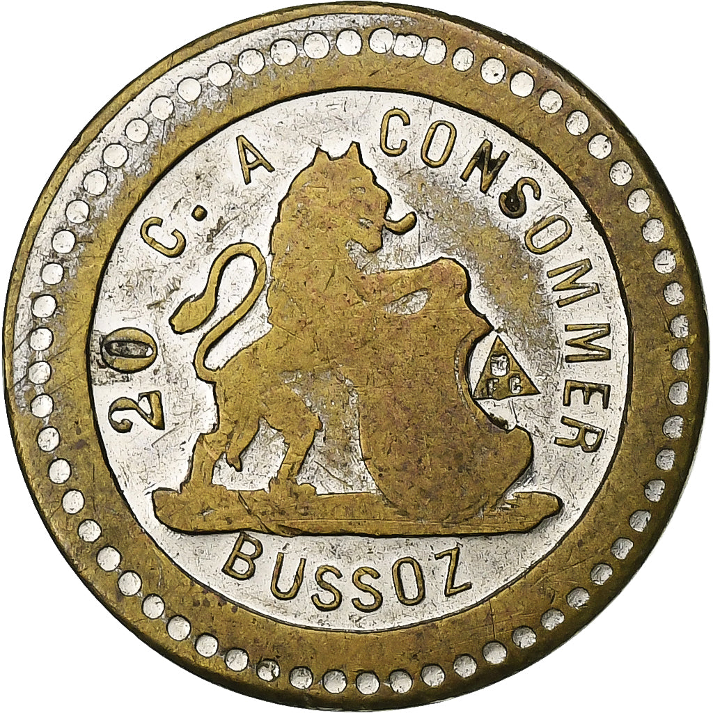 France, Token, 20 Centimes à Consommer, Copper, AU(55-58)