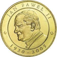 Polonia, zeton, Ioannes Paulus II - Salt Mines Wieliczka, Latón, EBC