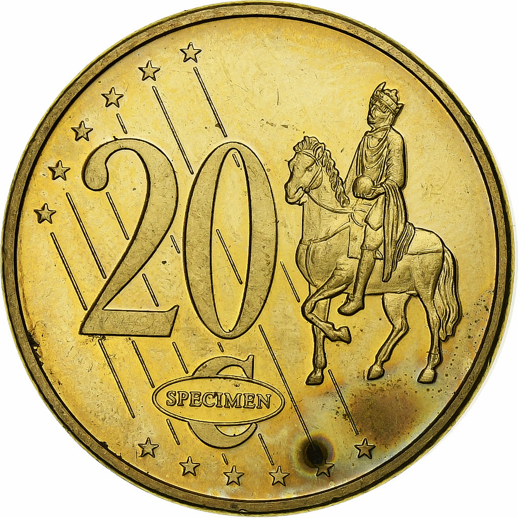Suède, 20 Euro Cent, unofficial private coin, 2004, Laiton, SUP