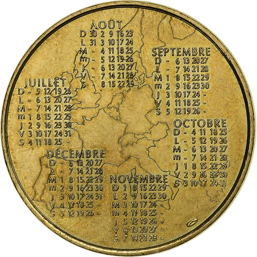 France, Token, 20e anniversaire de SEDAO, 1998, Copper-nickel Aluminium, MDP