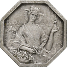 France, Token, Caisse d'Épargne d'Angers, Silver, Grégoire, AU(50-53)