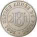Francja, Token, Paris - Hotel de la Monnaie - Ultime année du Franc, 2001, MDP