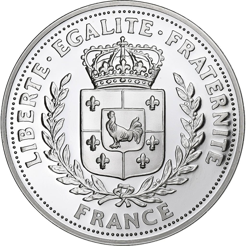 Francia, medalla, De Gaulle, l'Appel du 18 juin, Cobre chapado en acero, SC
