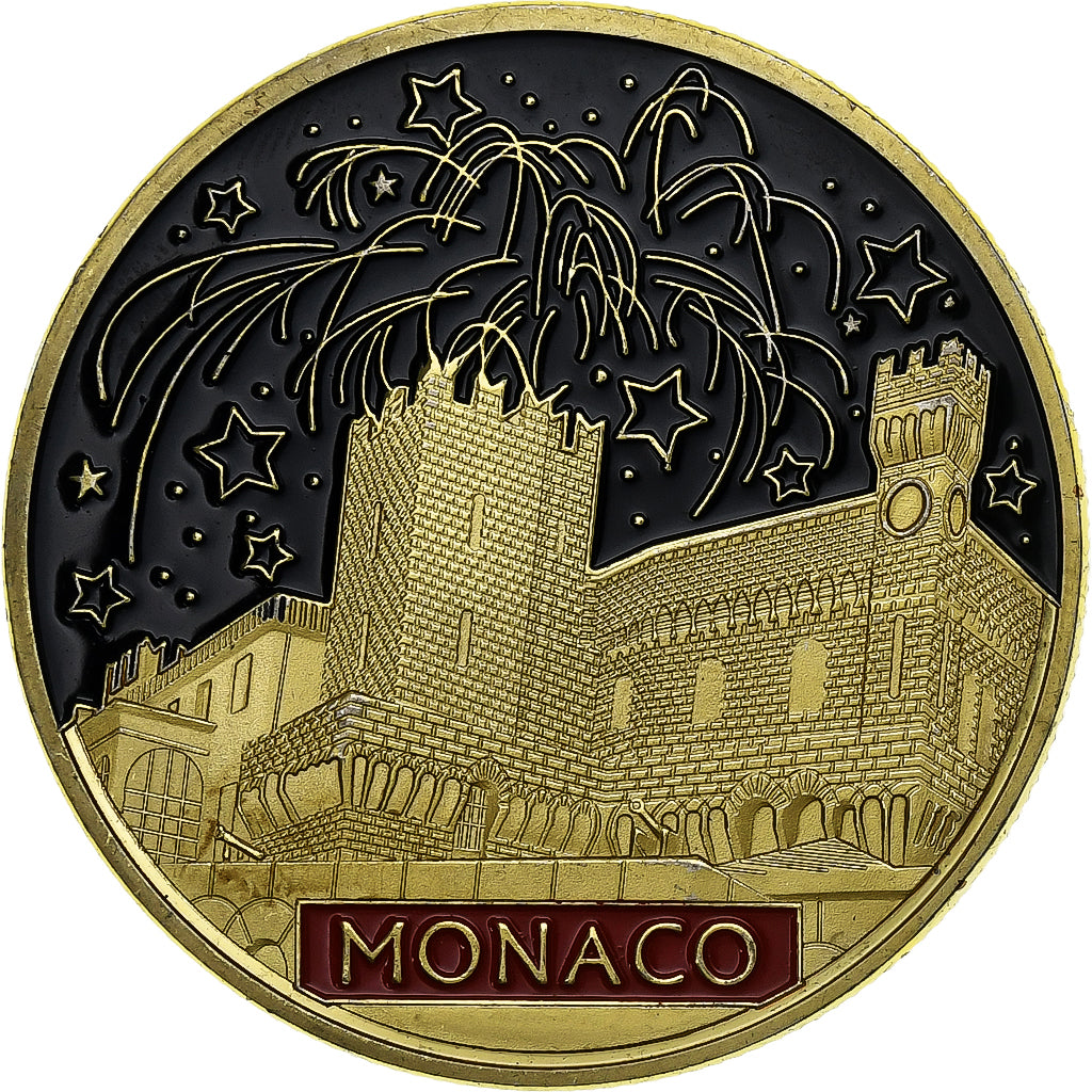 Monaco, Token, Monaco - Palais Princier, Copper-nickel Aluminium, AU(55-58)