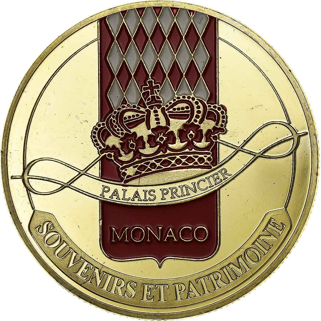 Monaco, Token, Monaco - Palais Princier, Copper-nickel Aluminium, AU(55-58)