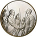 France, Medal, Les Présidents de la République, René Coty, Silver, MS(63)