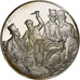 Francia, medaglia, Les Présidents de la République, Sadi Carnot, Argento, SPL