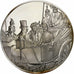 France, Medal, Les Présidents de la République, Félix Faure, Silver, MS(63)