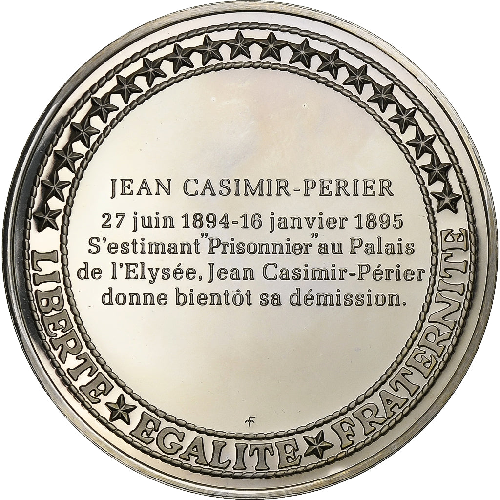 Francia, medaglia, Les Présidents de la République, Jean Casimir-Périer