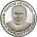France, Medal, François Mitterrand, Réelu Président, Silver, MS(63)